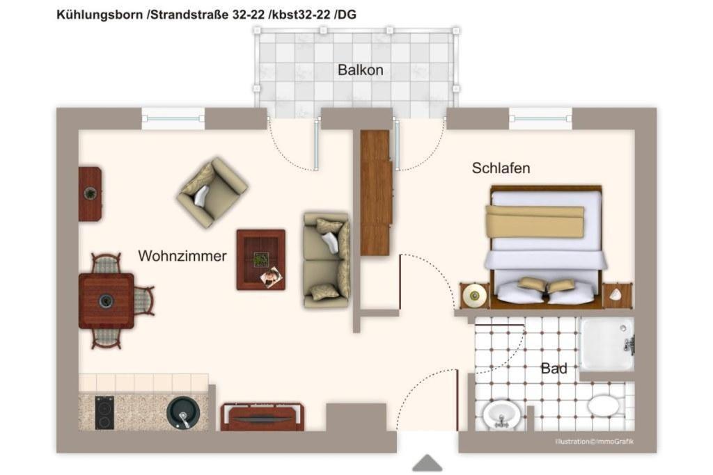 Strandstrasse 32 Strandstrasse 32-22 Ostseebad Kühlungsborn Kültér fotó